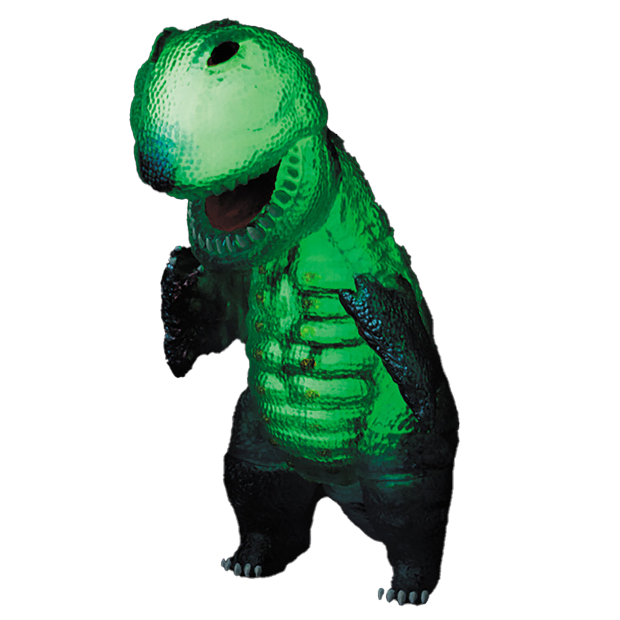 ゴガメジラー （クリアブルー+蓄光内臓）