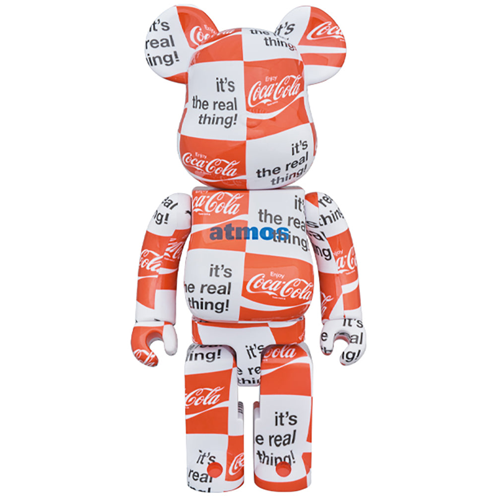 BE@RBRICK atmos × Coca-Cola 100％ & 400％ CHECKERBOARD_2