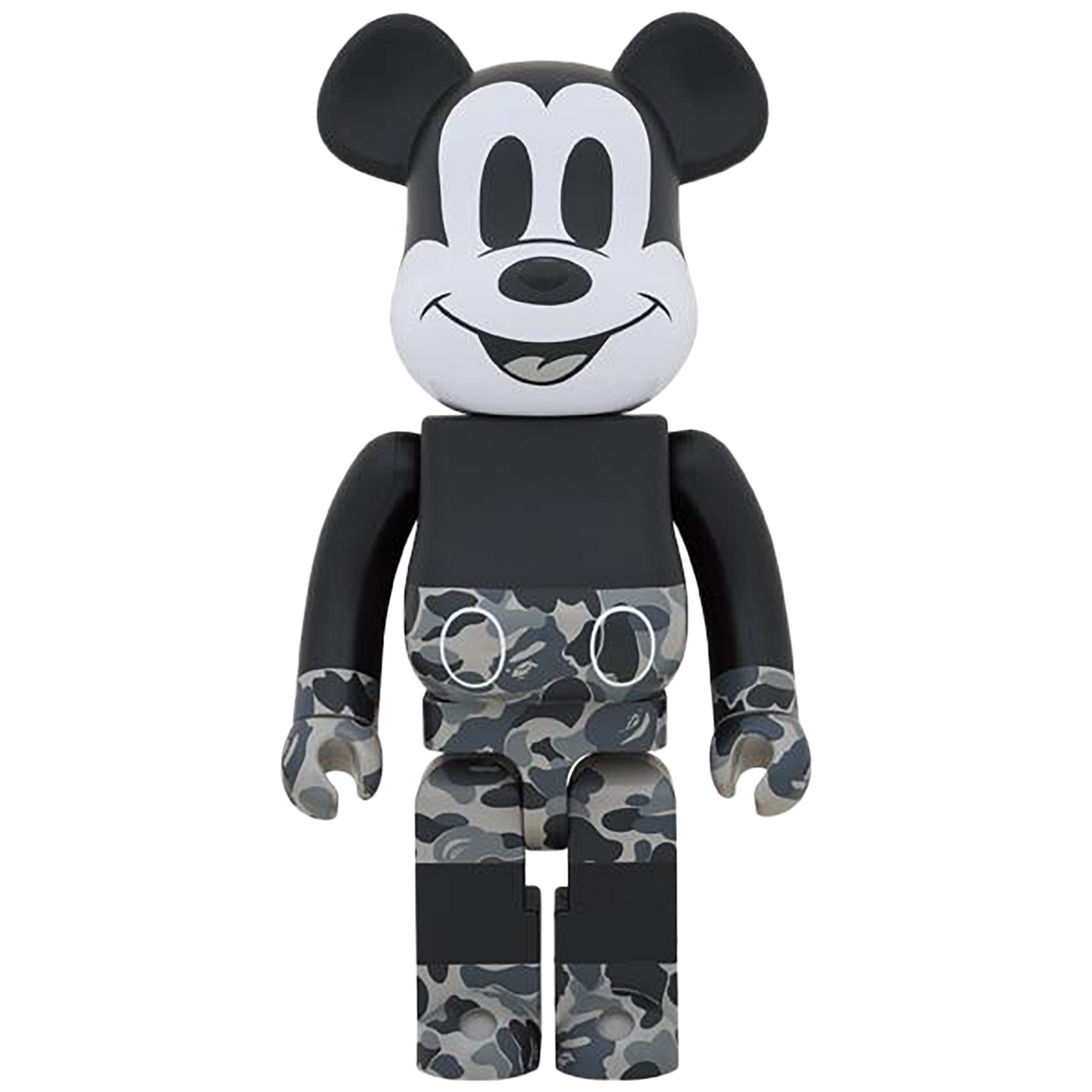 BE@RBRICK BAPE(R) MICKEY MOUSE MONOTONE Ver. 1000％
