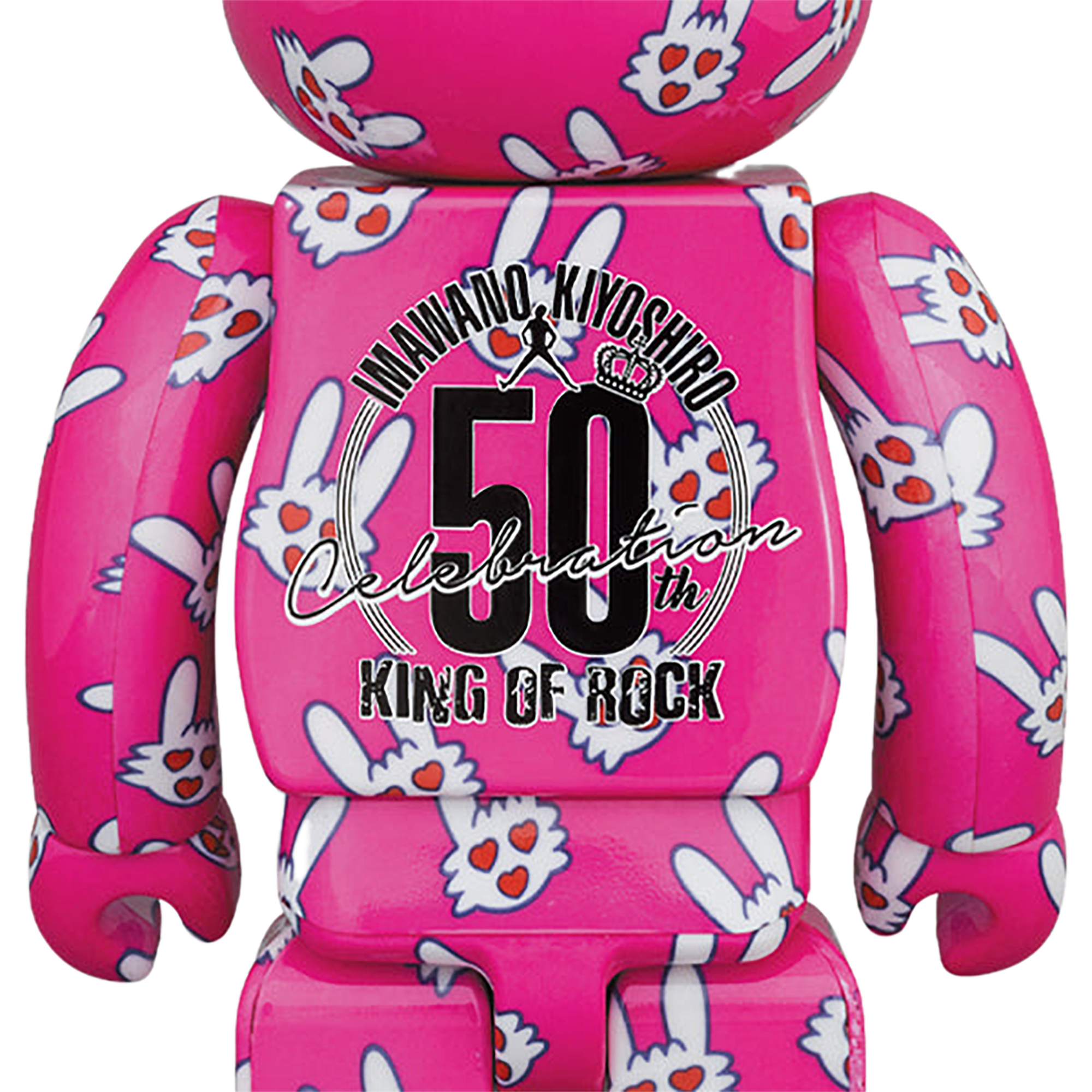 BE@RBRICK Hitohata Usagi 100% & 400%(Imawano Kiyoshiro 50th Celebration)