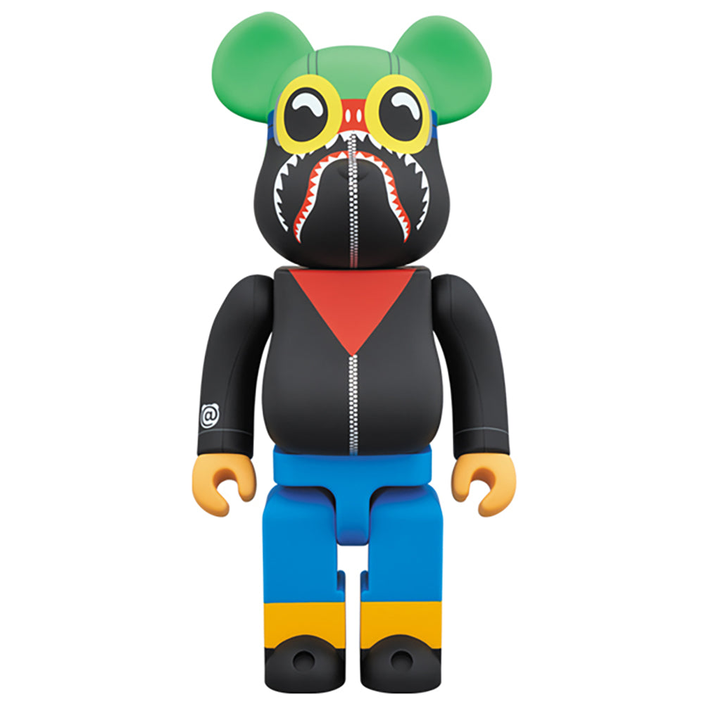 A BATHING APE(R) × HEBRU BRANTLEY × SOCIAL STATUS BE@RBRICK 400％_0