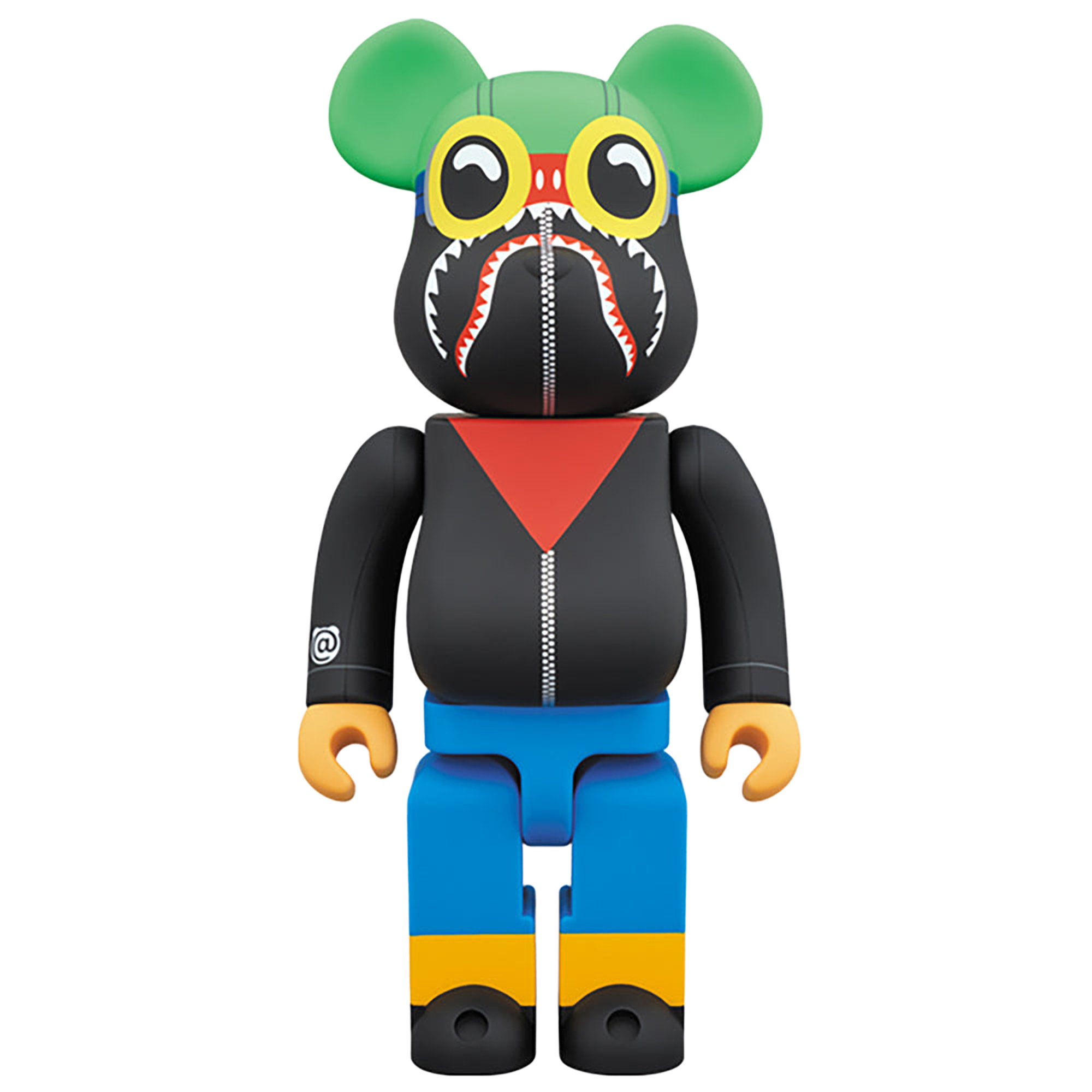 A BATHING APE(R) × HEBRU BRANTLEY × SOCIAL STATUS BE@RBRICK 400％