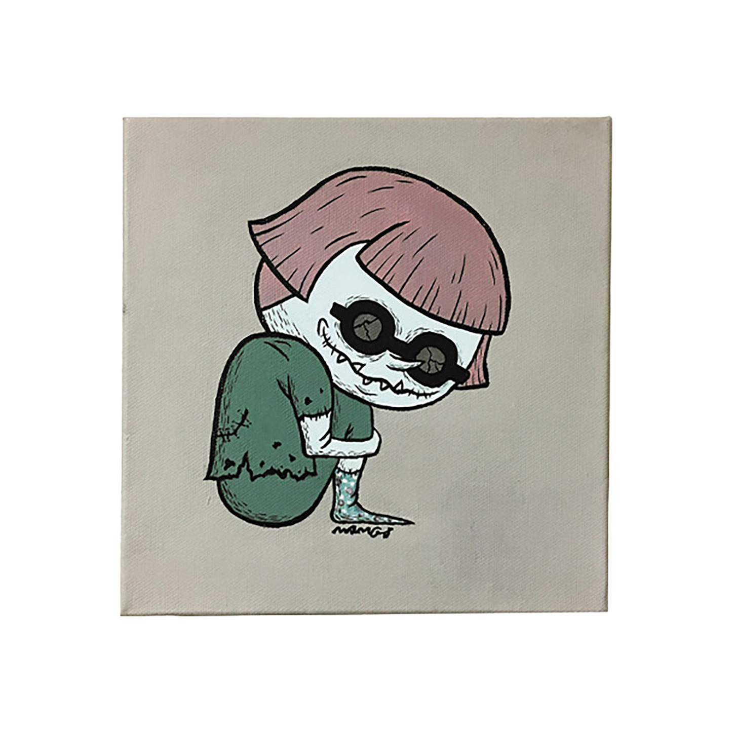 LONELY GIRL 「like a jokes nightmare.」 「Fun alone.」 「tiny dream.」 「l o l.」 「scared?」