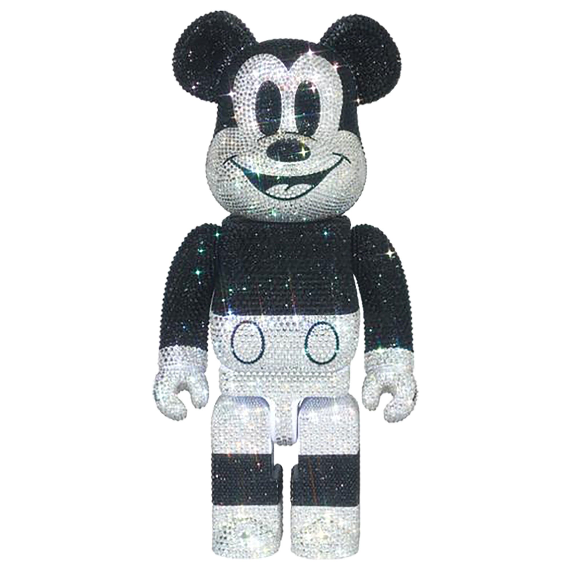 水晶装饰米老鼠 BE@RBRICK 400%《预计订单后 3 至 6 个月内发货》