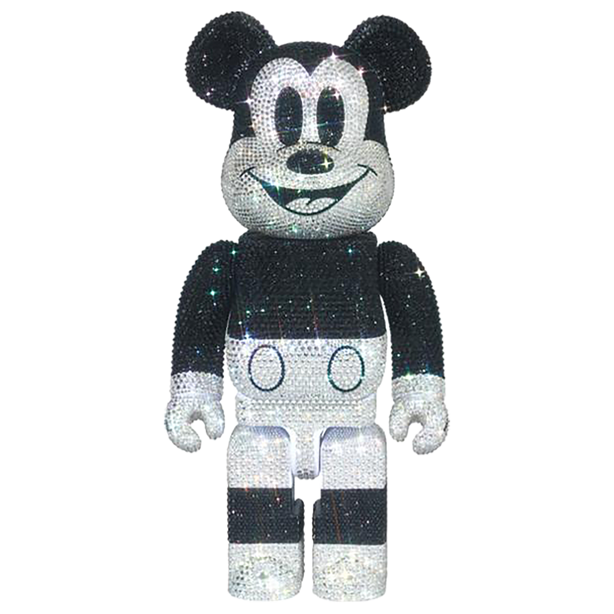 水晶装饰米老鼠 BE@RBRICK 400%《预计订单后 3 至 6 个月内发货》