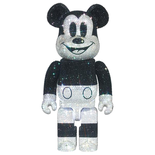 CRYSTAL DECORATE MICKEY MOUSE BE@RBRICK 400%《Scheduled to be shipped within 3 to 6 months after ordering》