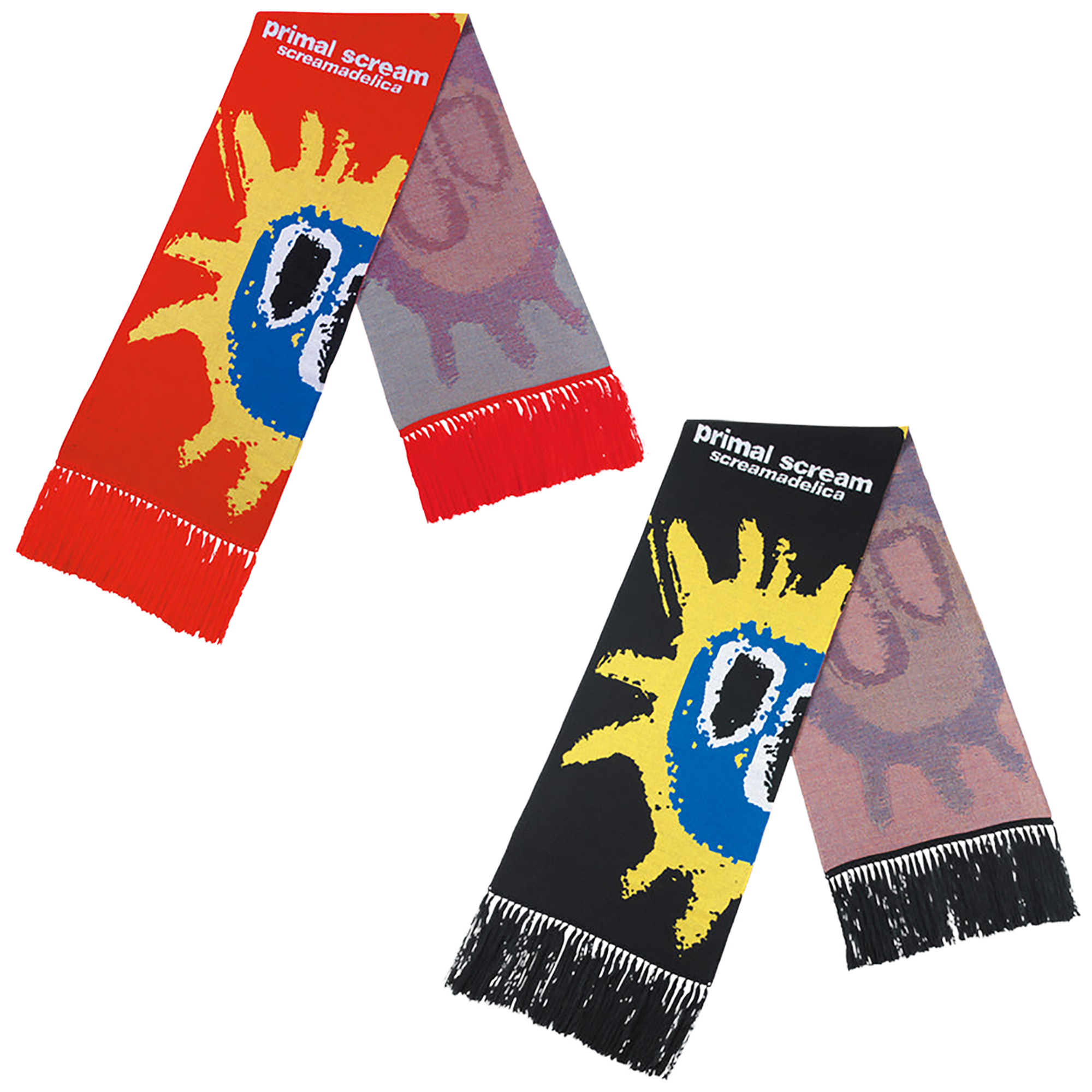 MLE Primal Scream“screamadelica”针织 GANG COUNCIL 针织围巾“screamadelica”