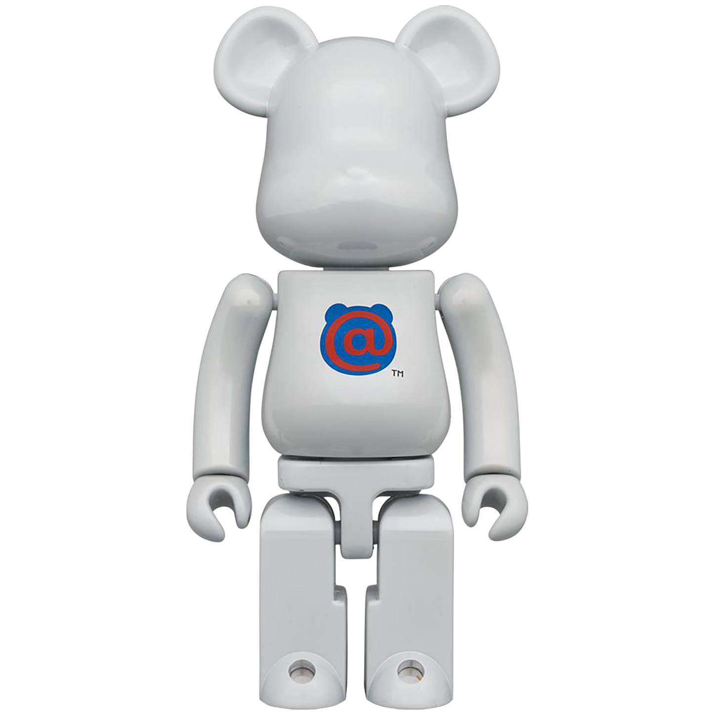 BE@RBRICK 20 周年纪念模型超合金 BE@RBRICK 1st MODEL WHITE CHROME Ver.
