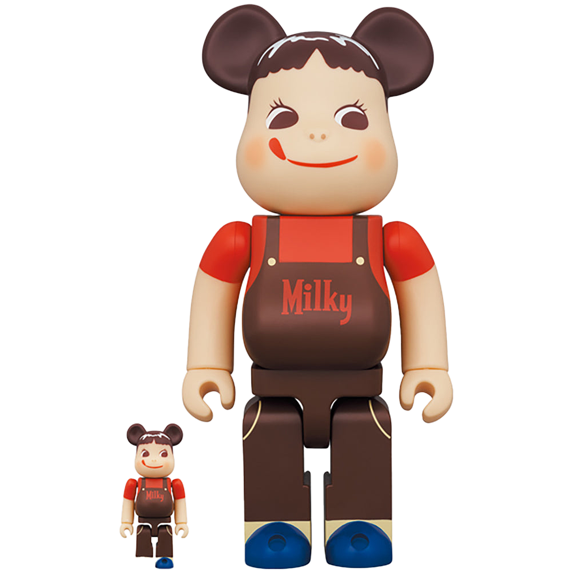 BE@RBRICK ペコちゃん チョコレートミルキー 100％ & 400％