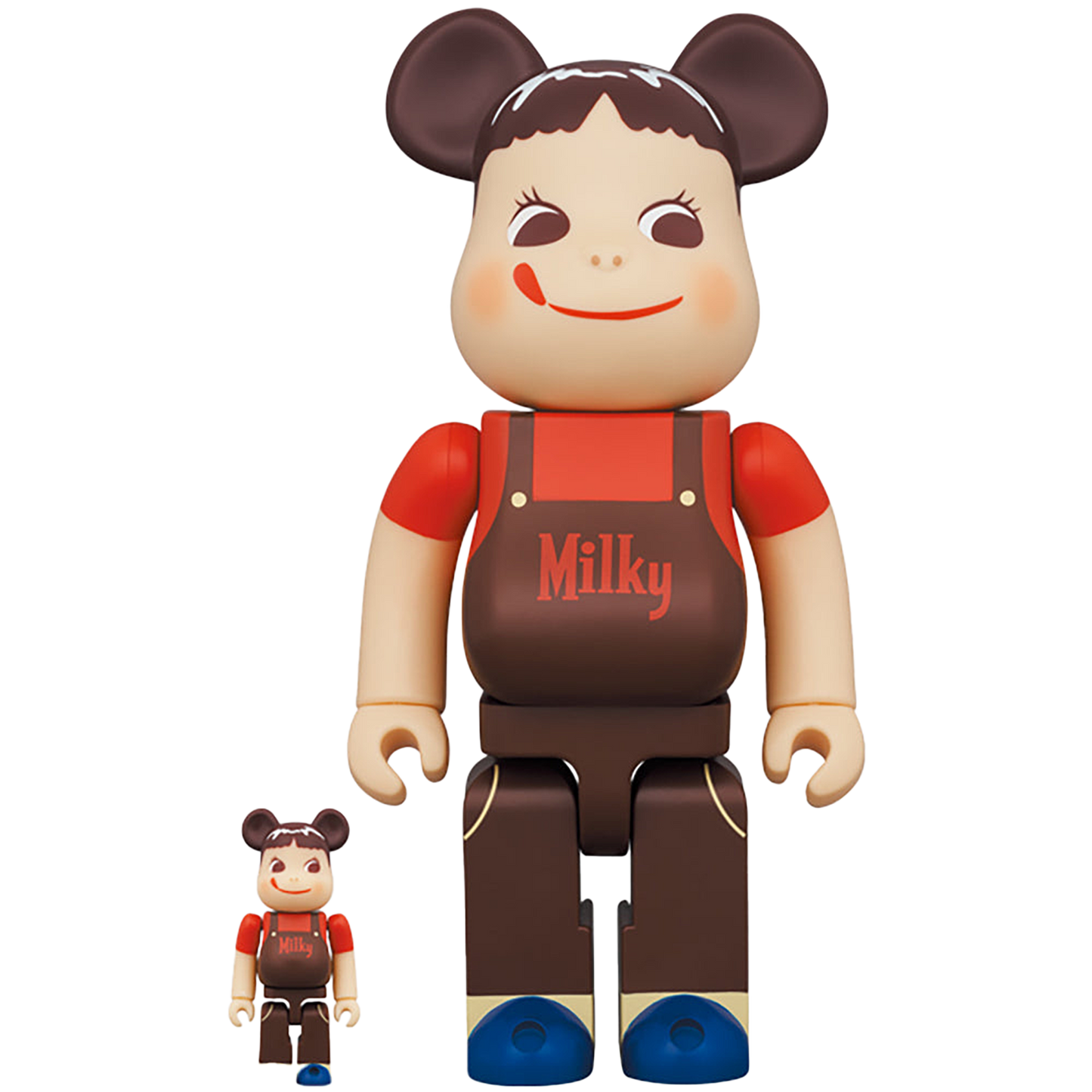 BE@RBRICK ペコちゃん チョコレートミルキー 100％ & 400％