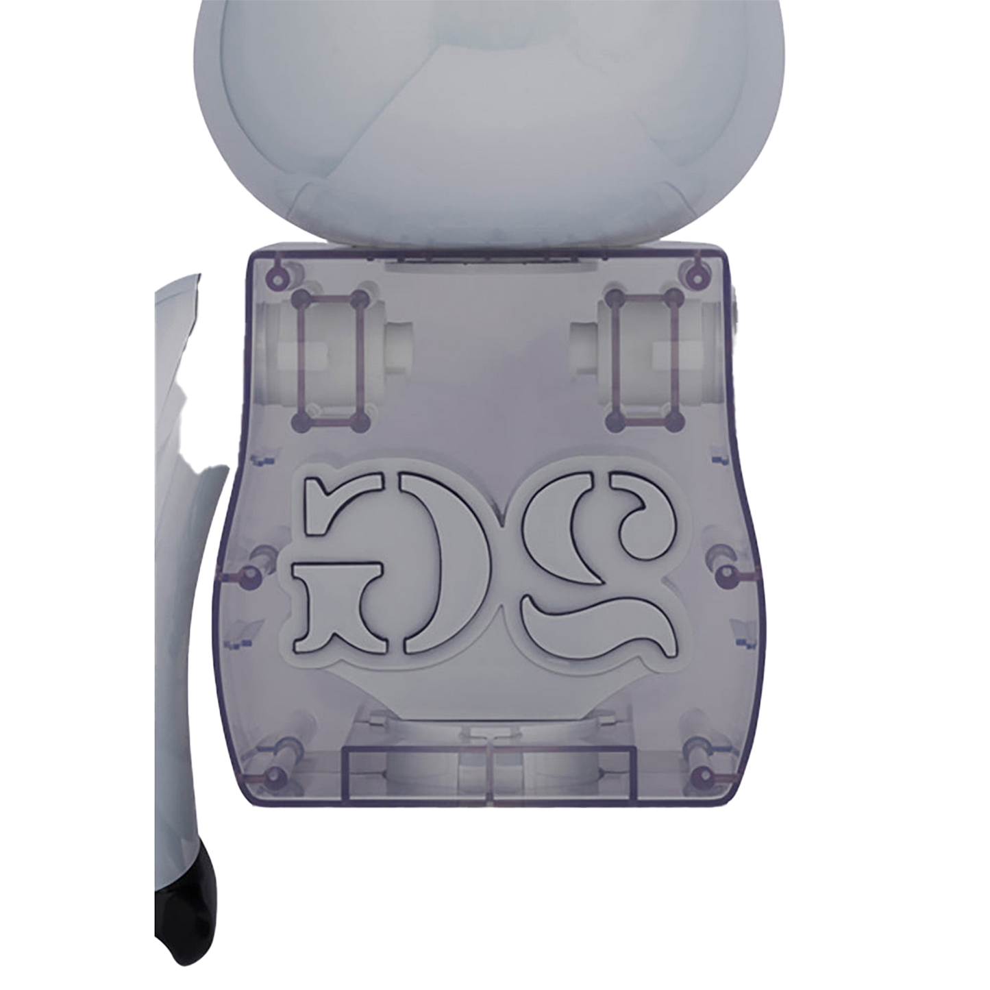 BE@RBRICK 2G WHITE CHROME 1000％