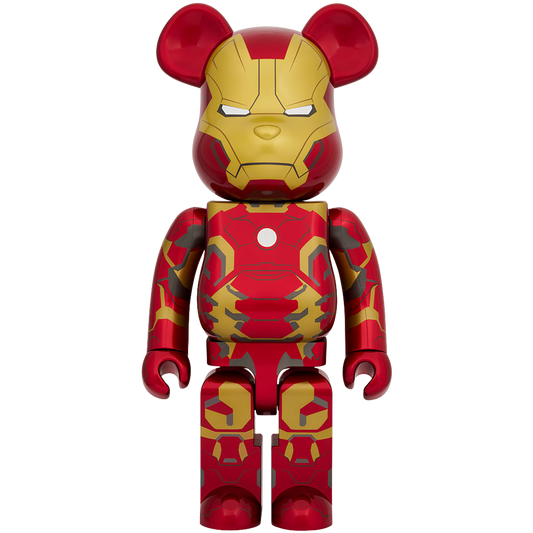 BE@RBRICK 钢铁侠马克 43 1000%