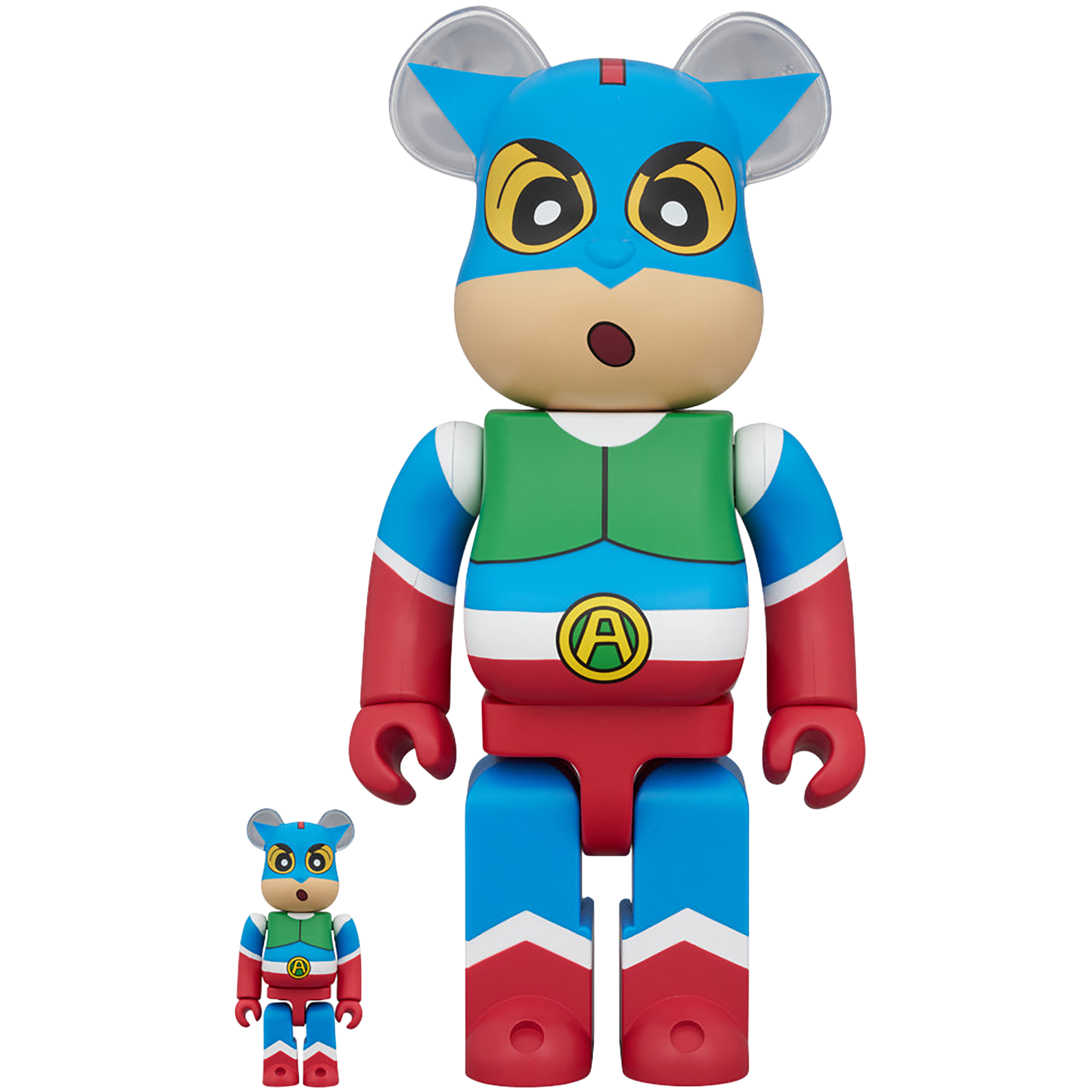 BE@RBRICK Action Mask Shin-chan 100％ & 400％
