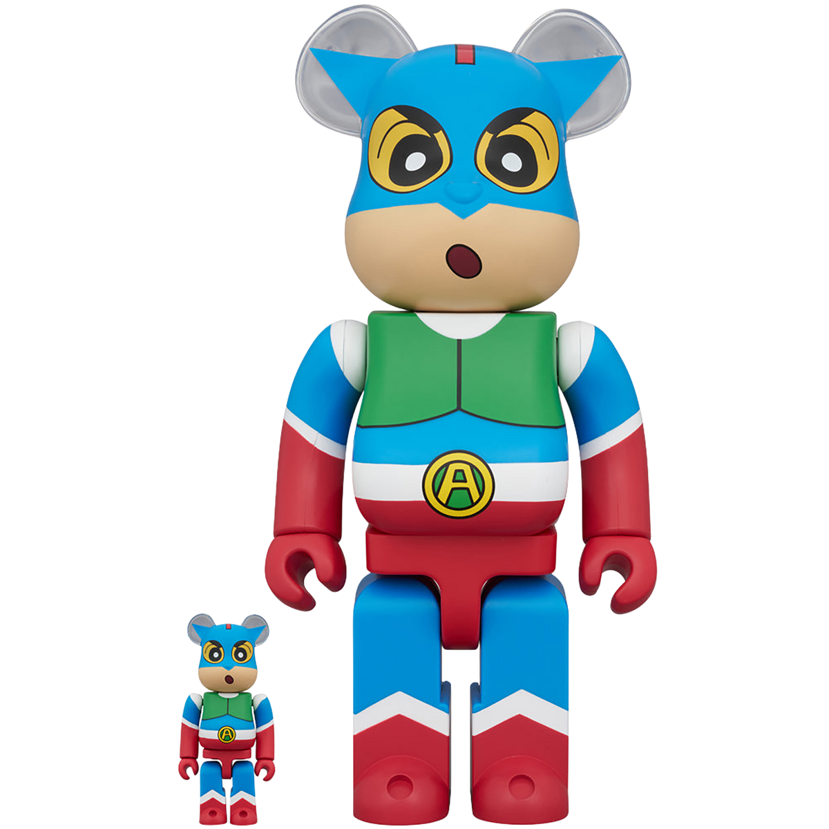 BE@RBRICK Action Mask Shin-chan 100％ & 400％
