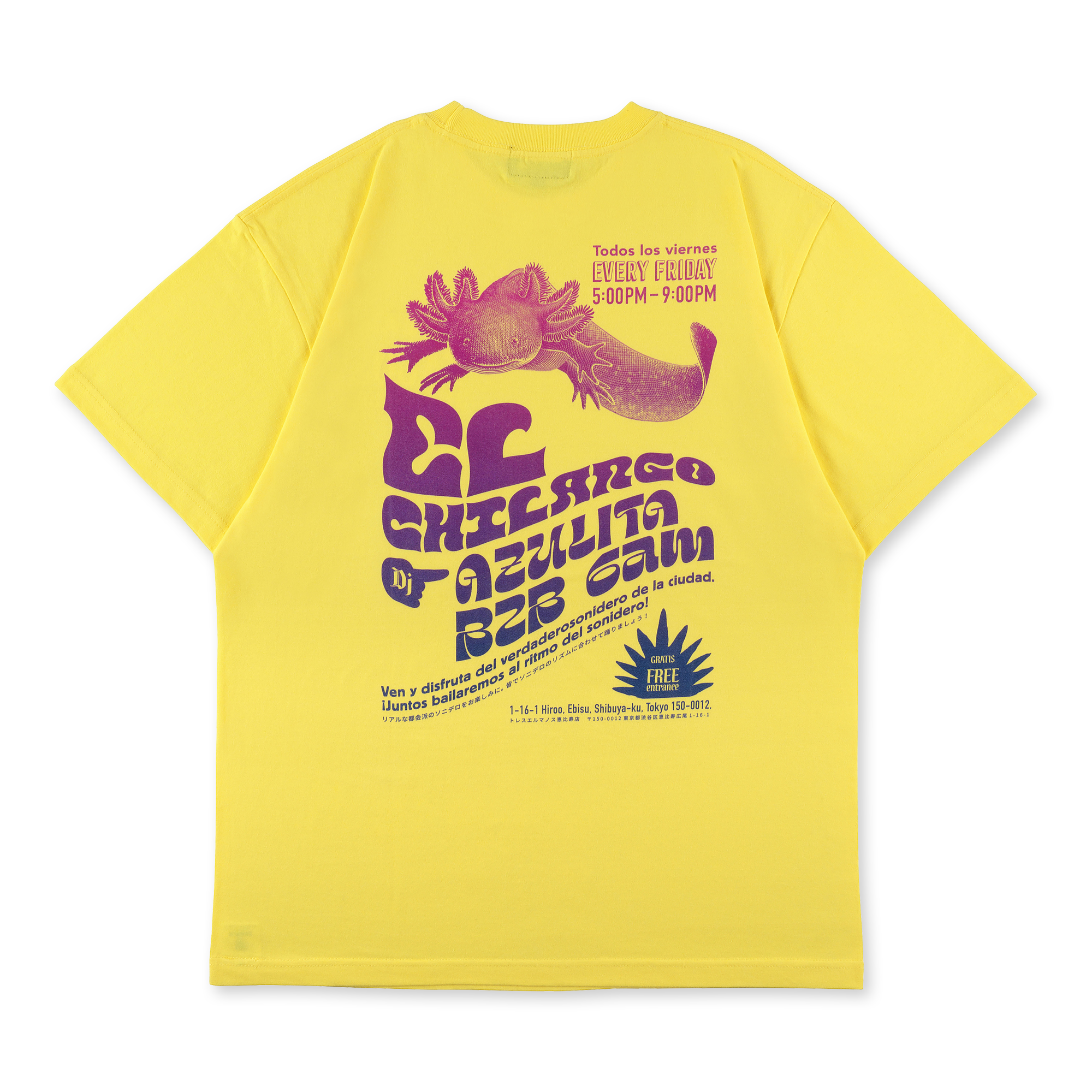 MLE × TACOS 3Hermanos T-SHIRT B《2026年11月発売予定》_1