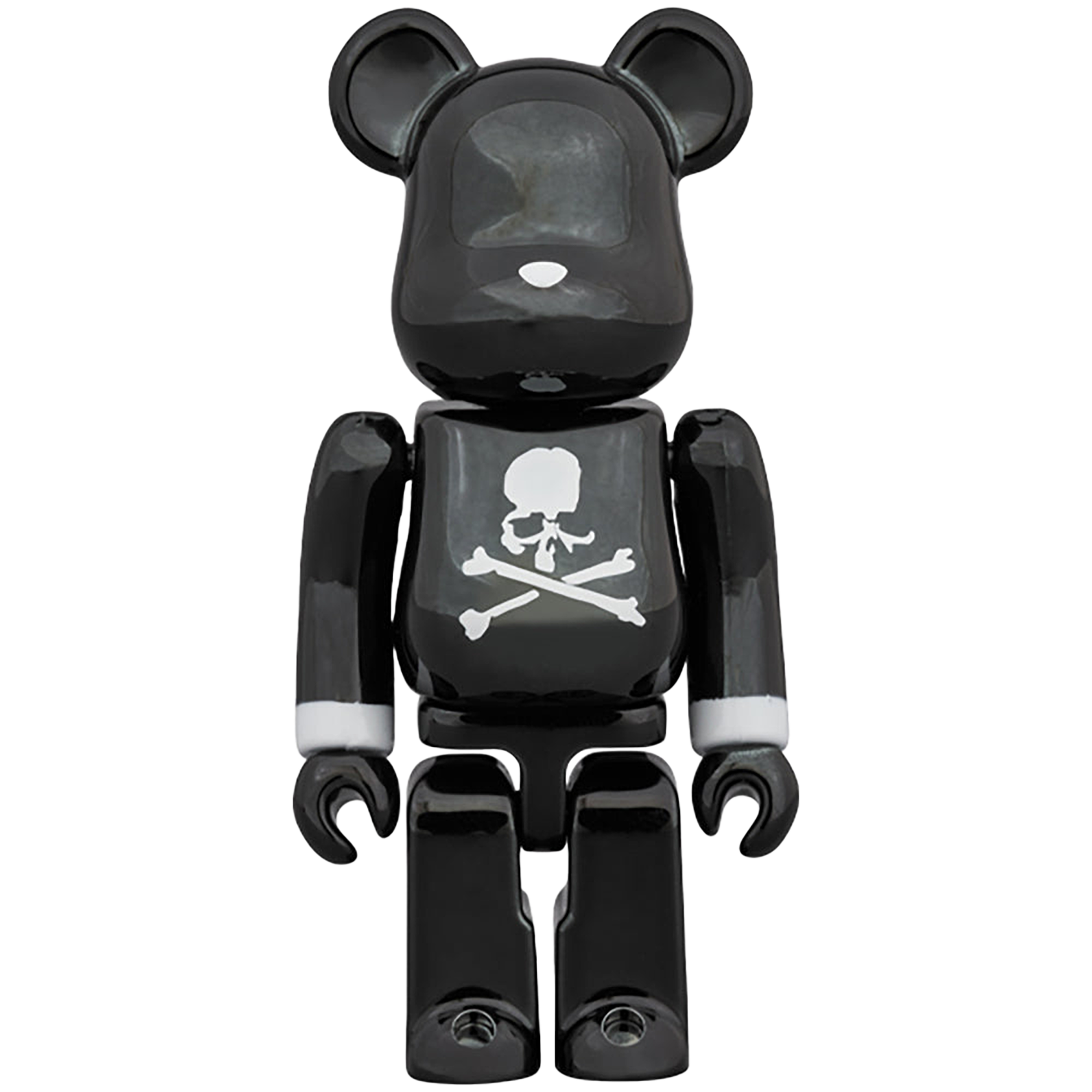 BE@RBRICK mastermind JAPAN BLACK CHROME Ver. 100％ & 400％