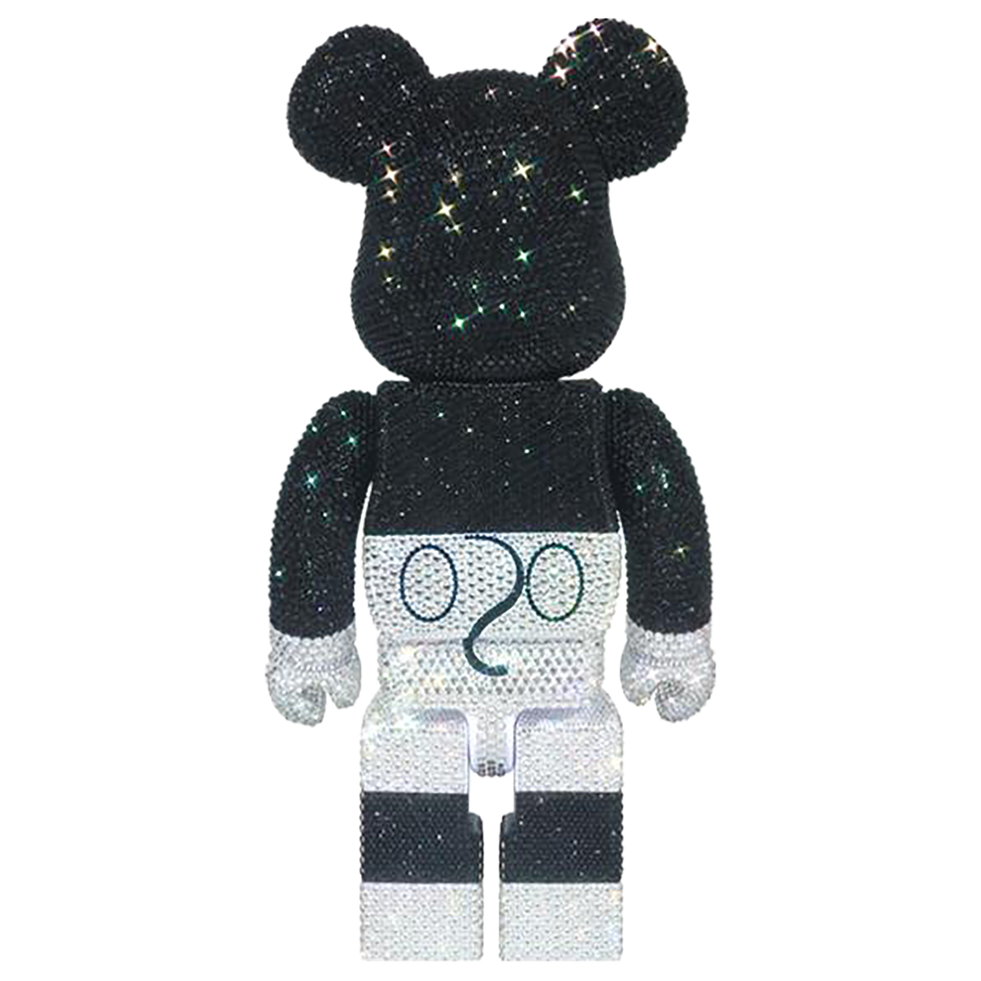 水晶装饰米老鼠 BE@RBRICK 400%《预计订单后 3 至 6 个月内发货》