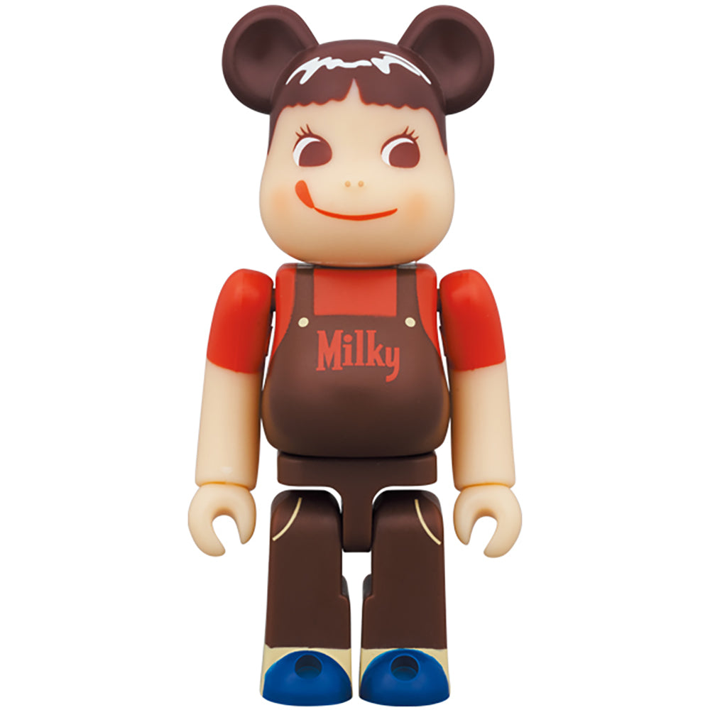 BE@RBRICK ペコちゃん チョコレートミルキー 100％ & 400％_1