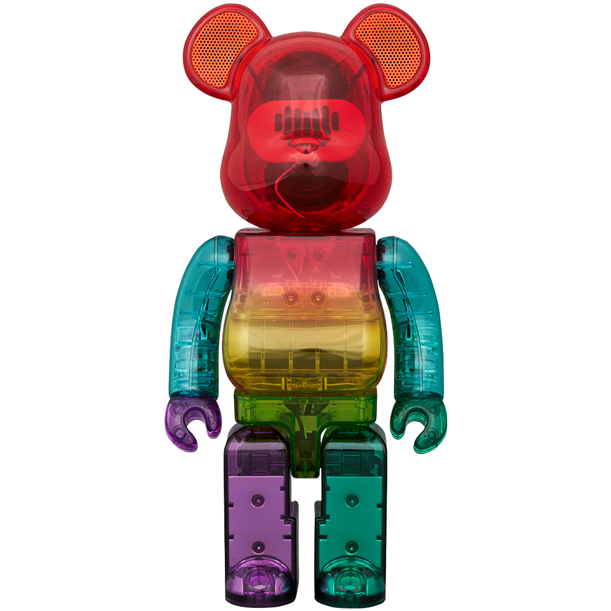 BE@RBRICK AUDIO RAINBOW  400％ Portable Bluetooth(R) Speaker
