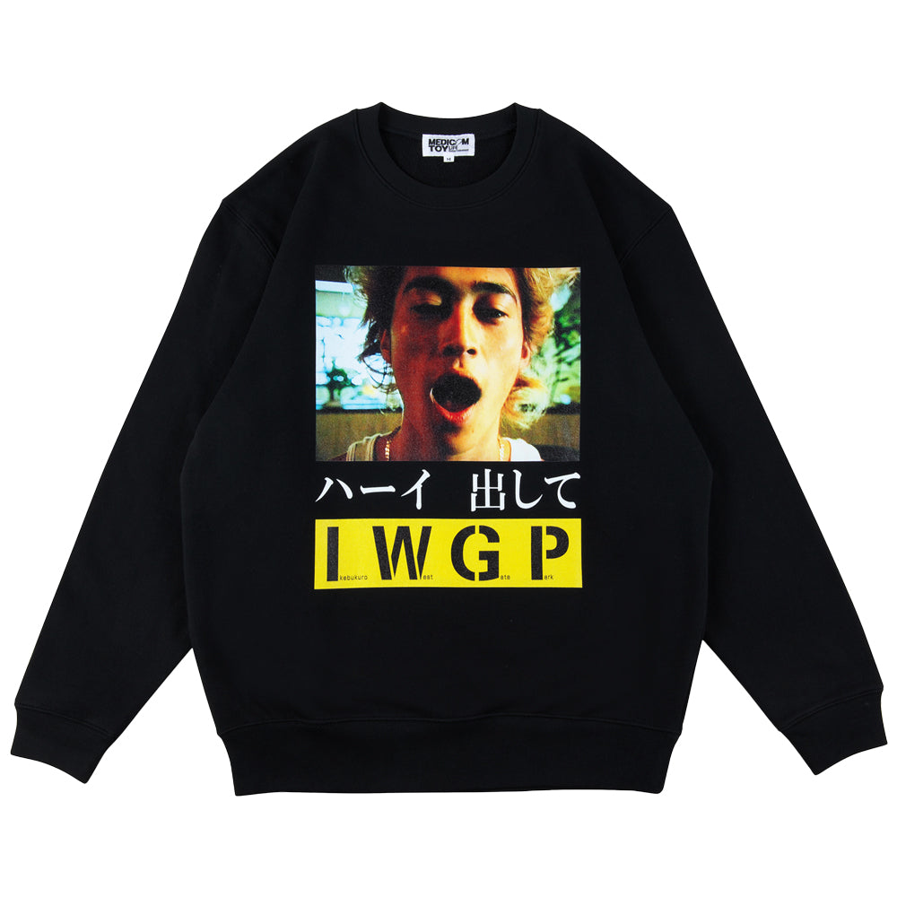 MLE×I.W.G.P. PHOTO MESSAGE SWEATSHIRT "Hi, take it out"《Planned to be shipped in late December 2024 / Order period is until October 10》

