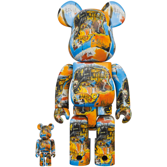 BE@RBRICK JEAN-MICHEL BASQUIAT #10 100％ & 400％