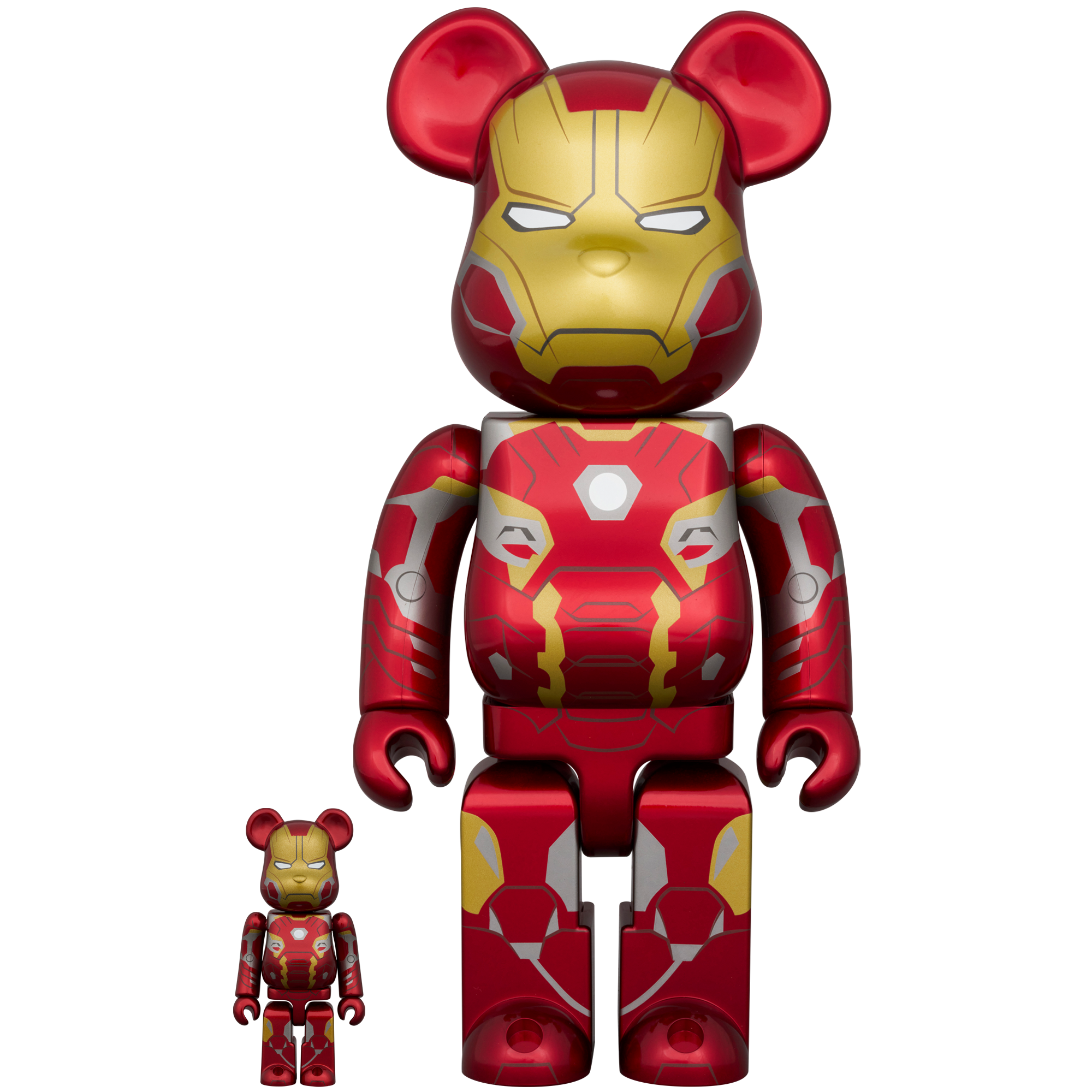 BE@RBRICK IRON MAN MARK 45 100％ & 400％
