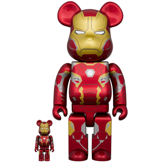 BE@RBRICK IRON MAN MARK 45 100％ & 400％
