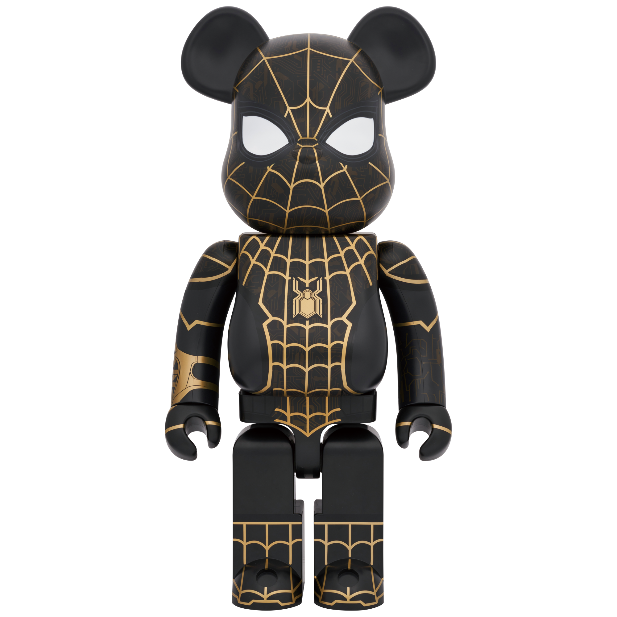 BE@RBRICK SPIDER-MAN BLACK & GOLD SUIT 1000％