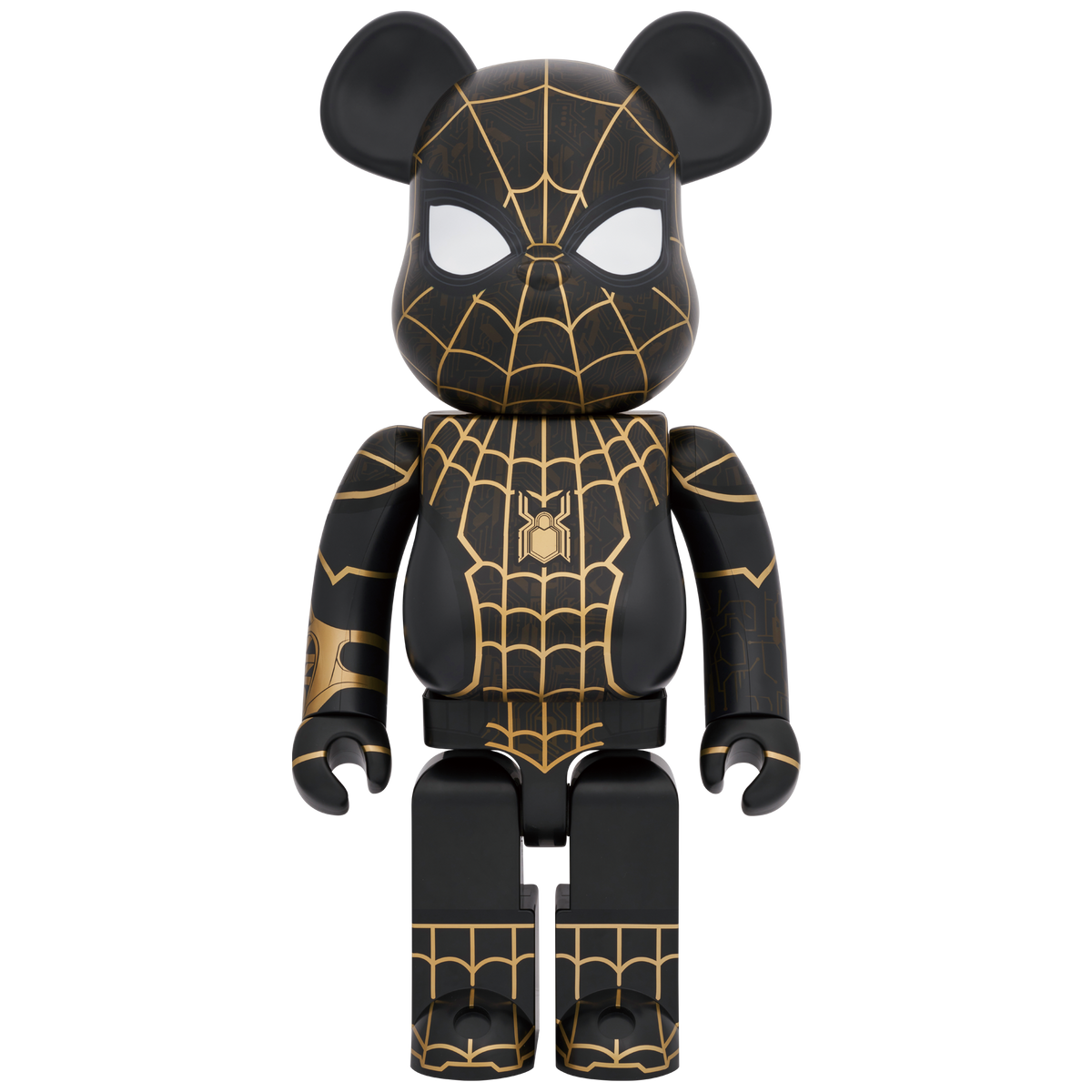 BE@RBRICK SPIDER-MAN BLACK & GOLD SUIT 1000％