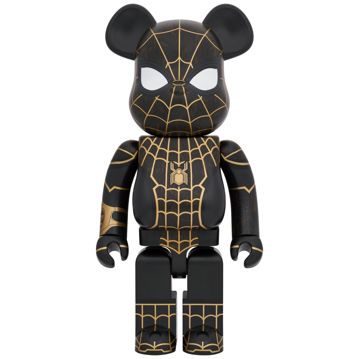 BE@RBRICK SPIDER-MAN BLACK & GOLD SUIT 1000％