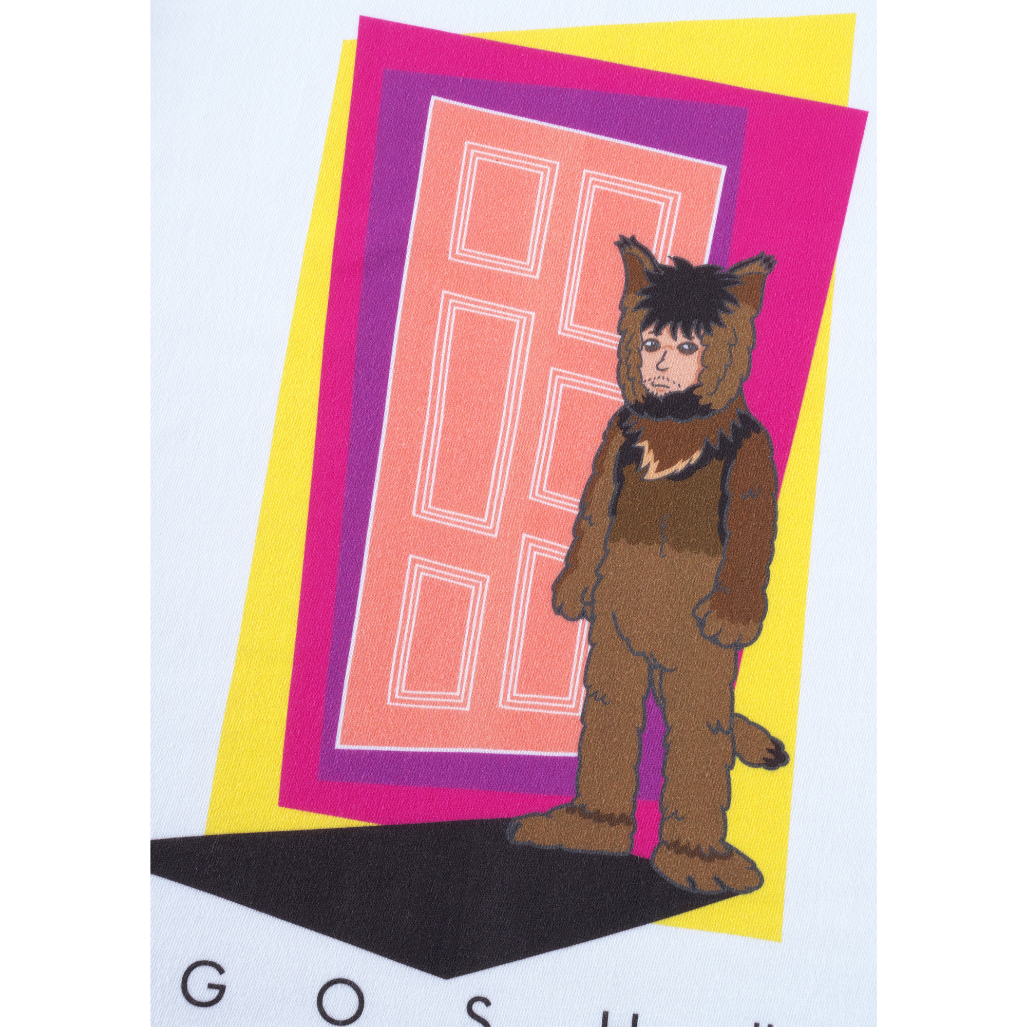 MLE HASHIZUME YUYA × THE Oliver 狗，（GOSH！！）这款蓍草 MOVIE TEE “Door and Oliver”