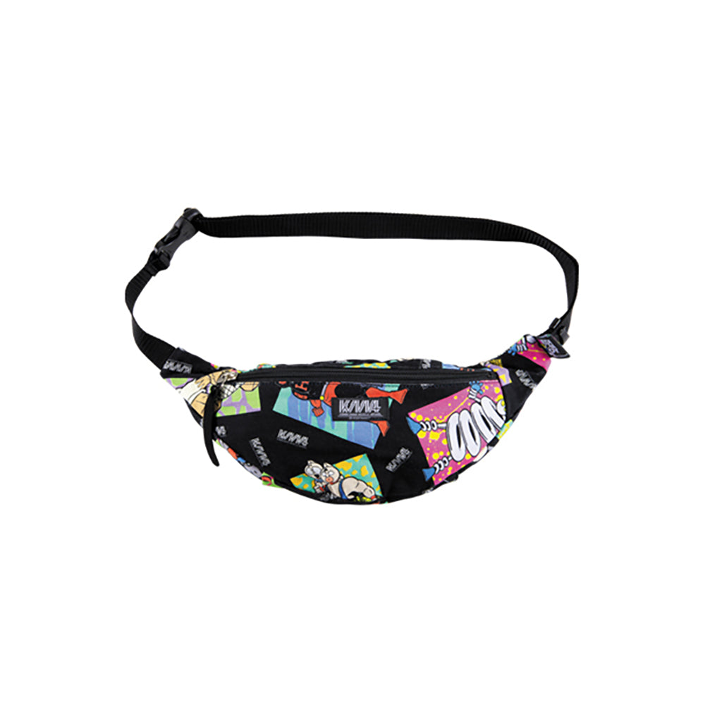 MLE KINNIKUMAN シリーズ KINNIKUMAN WAIST BAG WHITE/BLACK_2