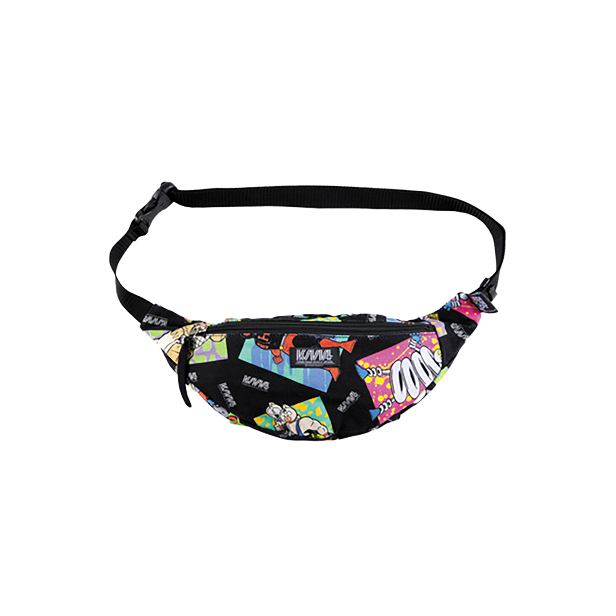 MLE KINNIKUMAN シリーズ KINNIKUMAN WAIST BAG WHITE/BLACK