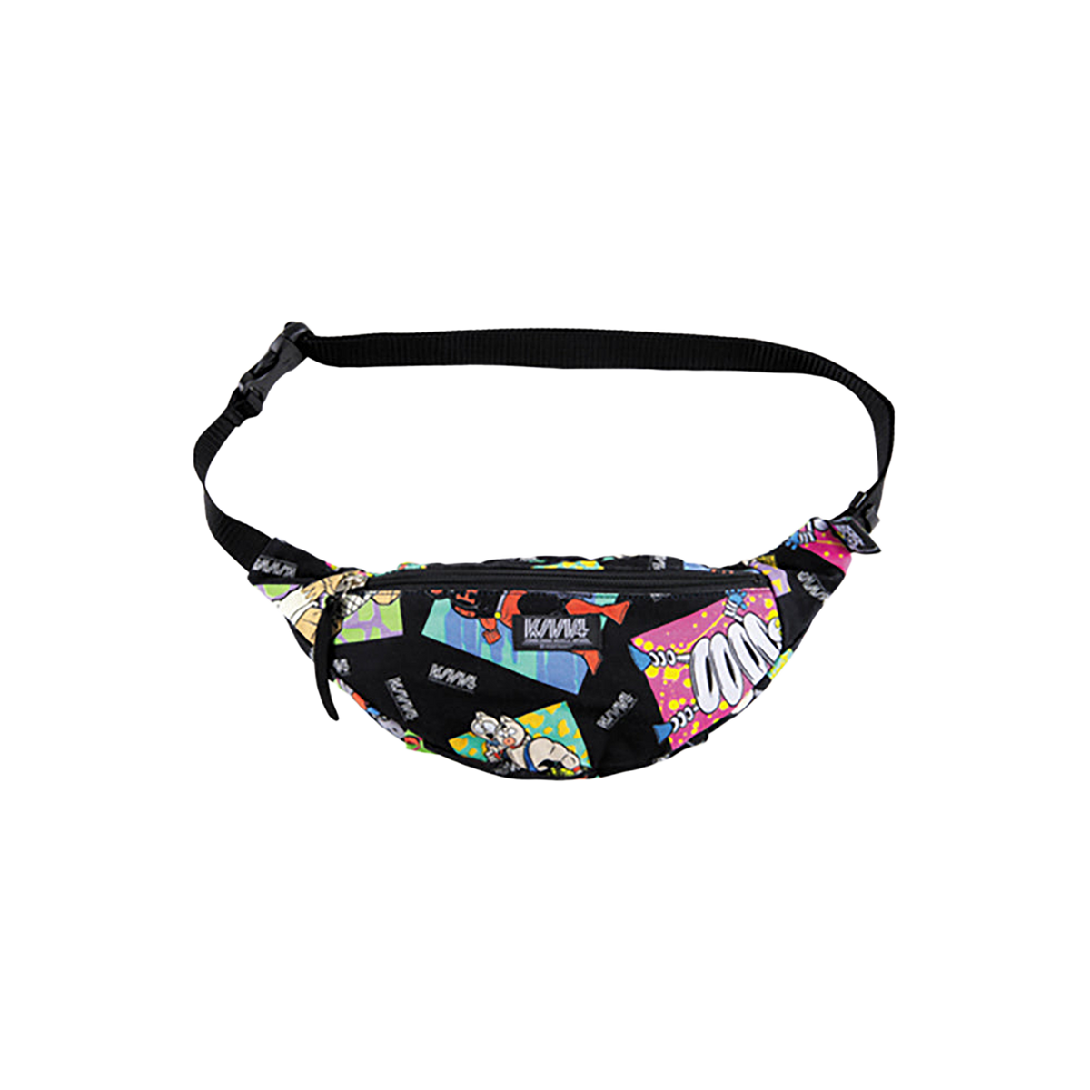MLE KINNIKUMAN シリーズ KINNIKUMAN WAIST BAG WHITE/BLACK