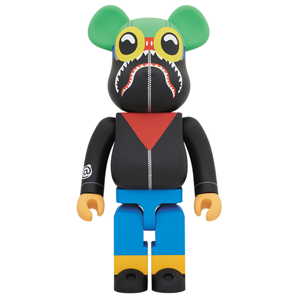 A BATHING APE(R) × HEBRU BRANTLEY × SOCIAL STATUS BE@RBRICK 1000％_0