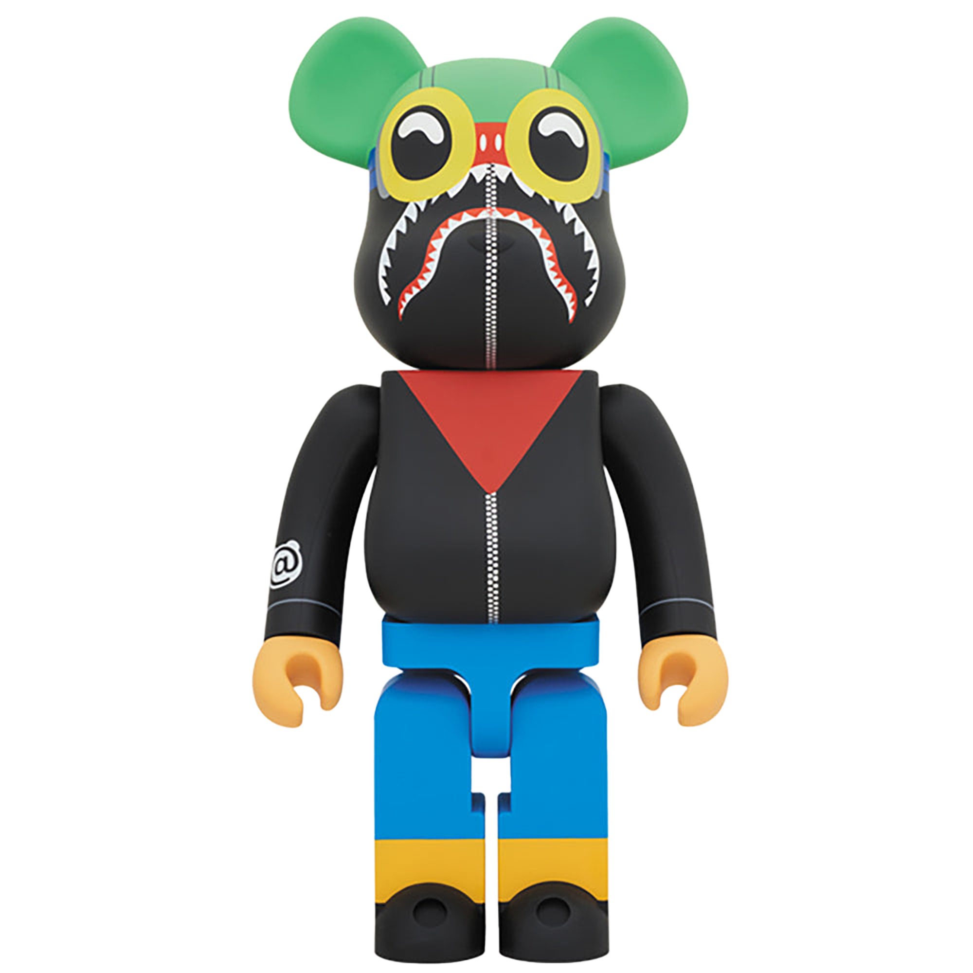 A BATHING APE(R) × HEBRU BRANTLEY × SOCIAL STATUS BE@RBRICK 1000％