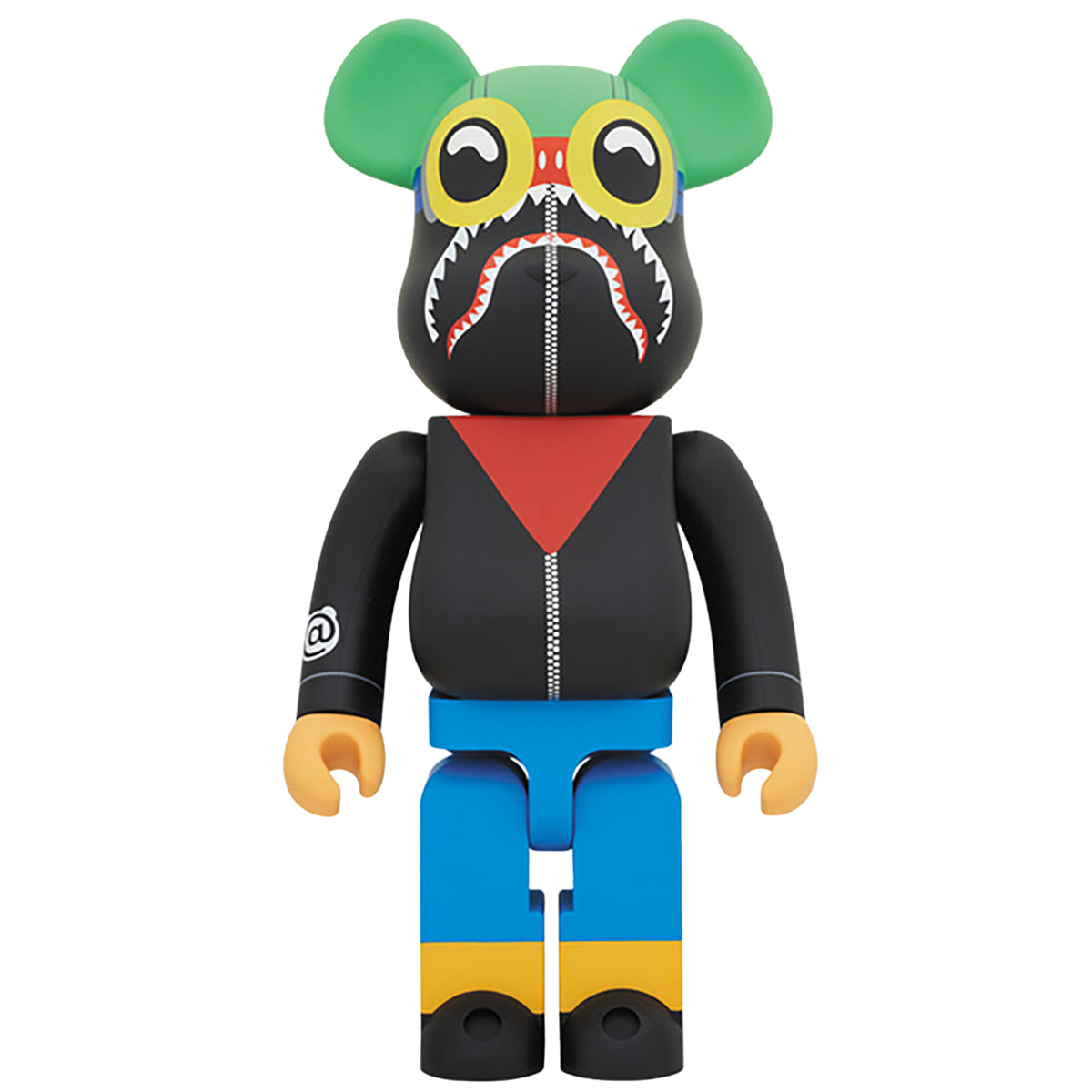 A BATHING APE(R) × HEBRU BRANTLEY × SOCIAL STATUS BE@RBRICK 1000％