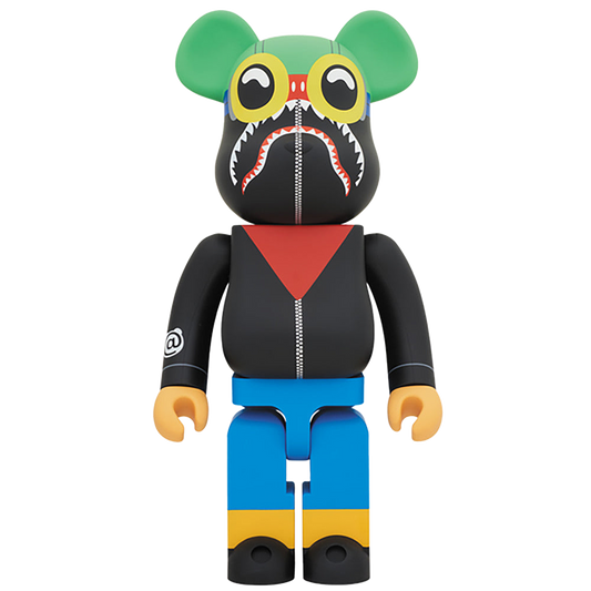 A BATHING APE(R) × HEBRU BRANTLEY × SOCIAL STATUS BE@RBRICK 1000％