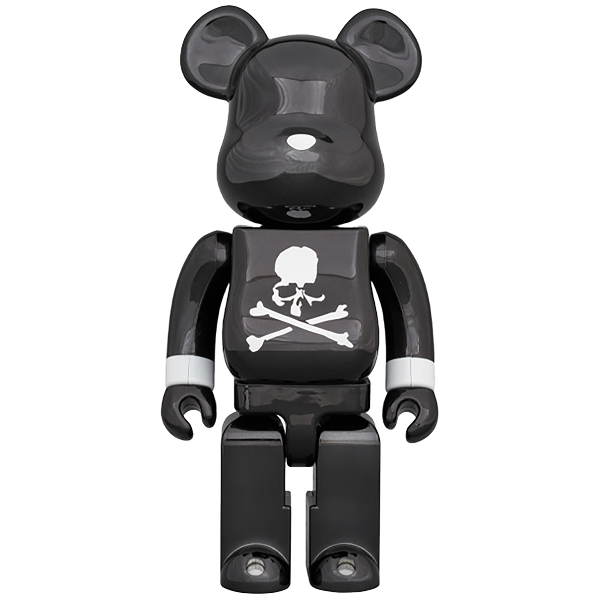 BE@RBRICK mastermind JAPAN BLACK CHROME Ver. 100％ & 400％