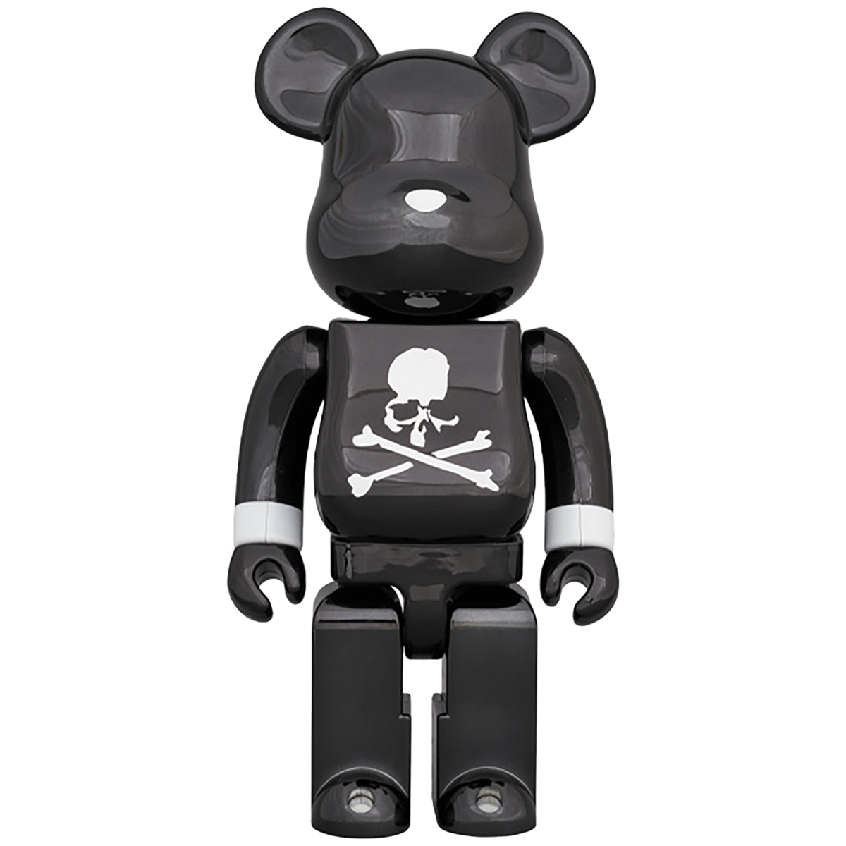 BE@RBRICK mastermind JAPAN BLACK CHROME Ver. 100％ & 400％