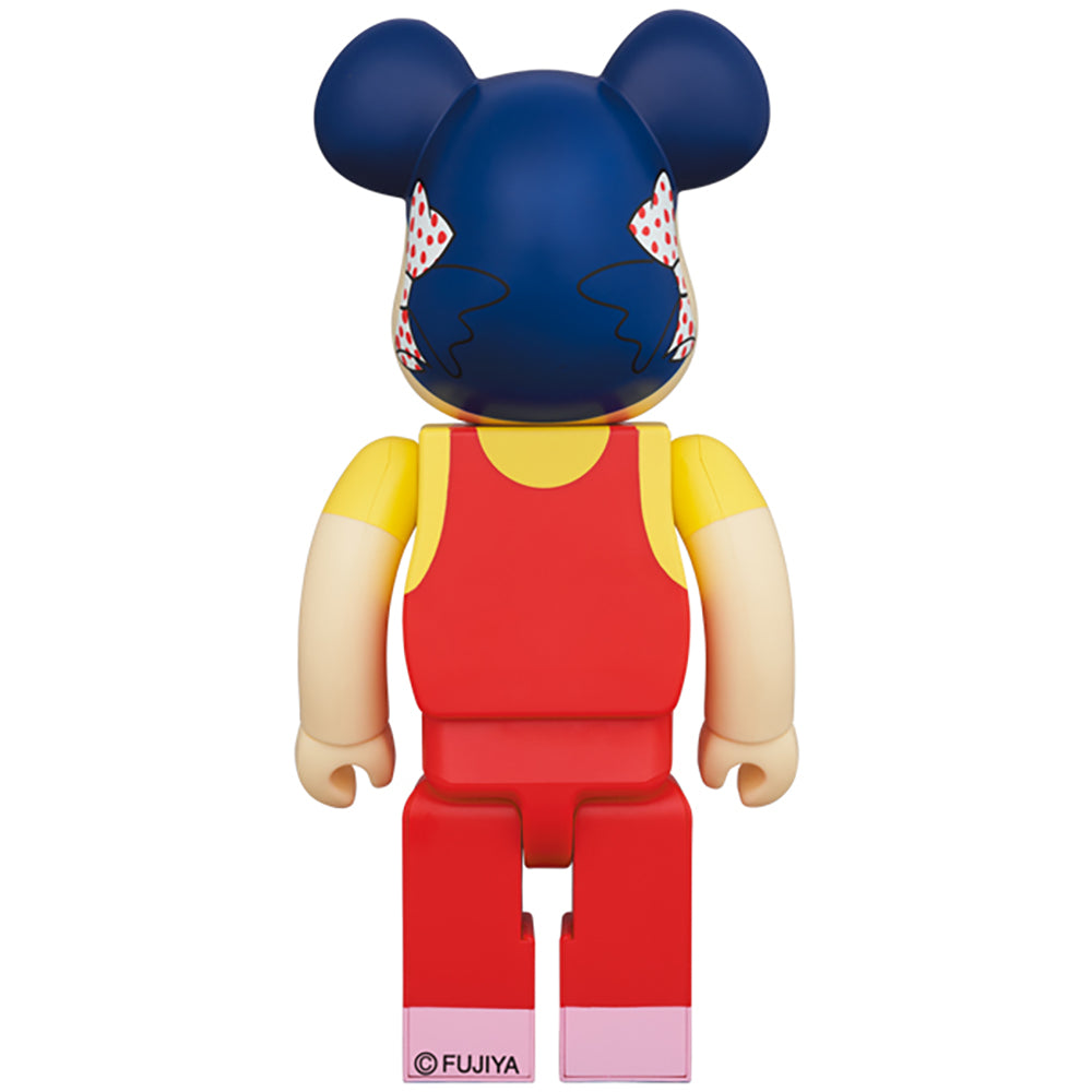 BE@RBRICK ホーロー看板 ペコちゃん 100％ & 400％_3