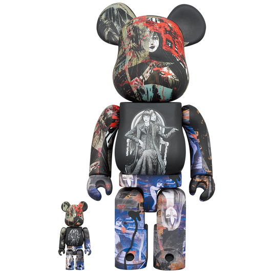 BE@RBRICK S'YTE × 伊藤润二 TOMIE 100% & 400%