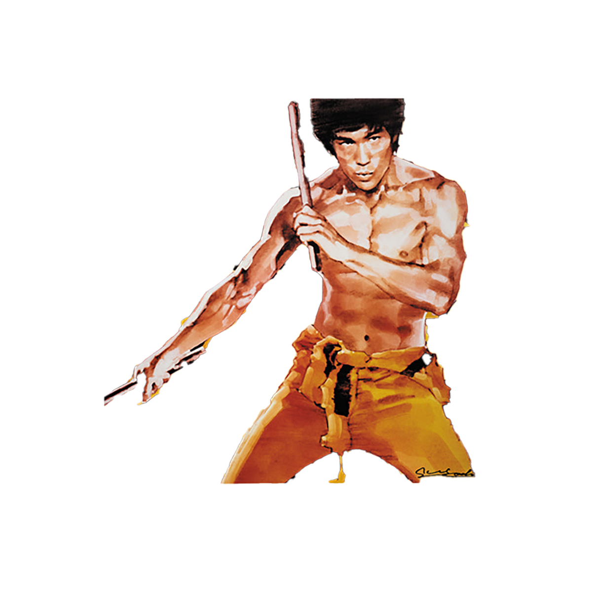 YOSHI SUGAHARA CANVAS ART THEATER act.1 「BRUCE LEE」