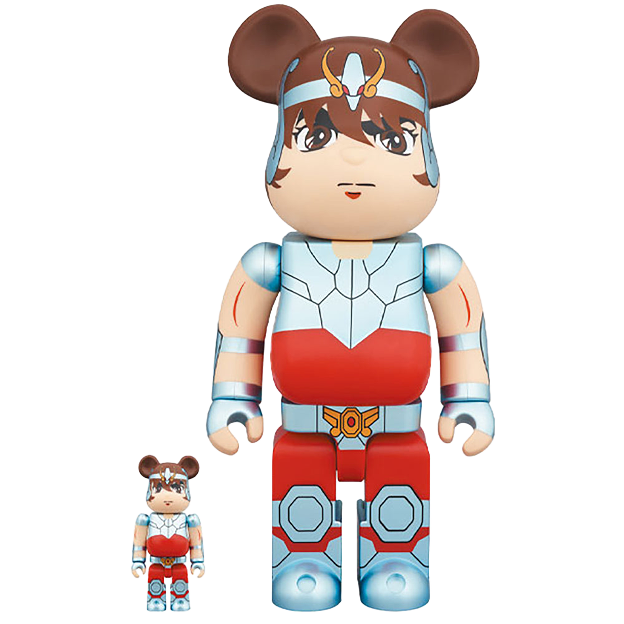 BE@RBRICK 天馬星座の星矢 100% & 400%
