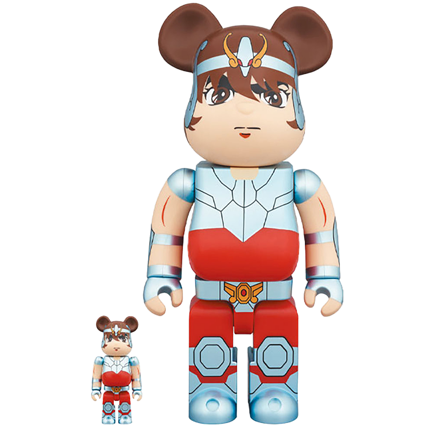 BE@RBRICK 天馬星座の星矢 100% & 400%