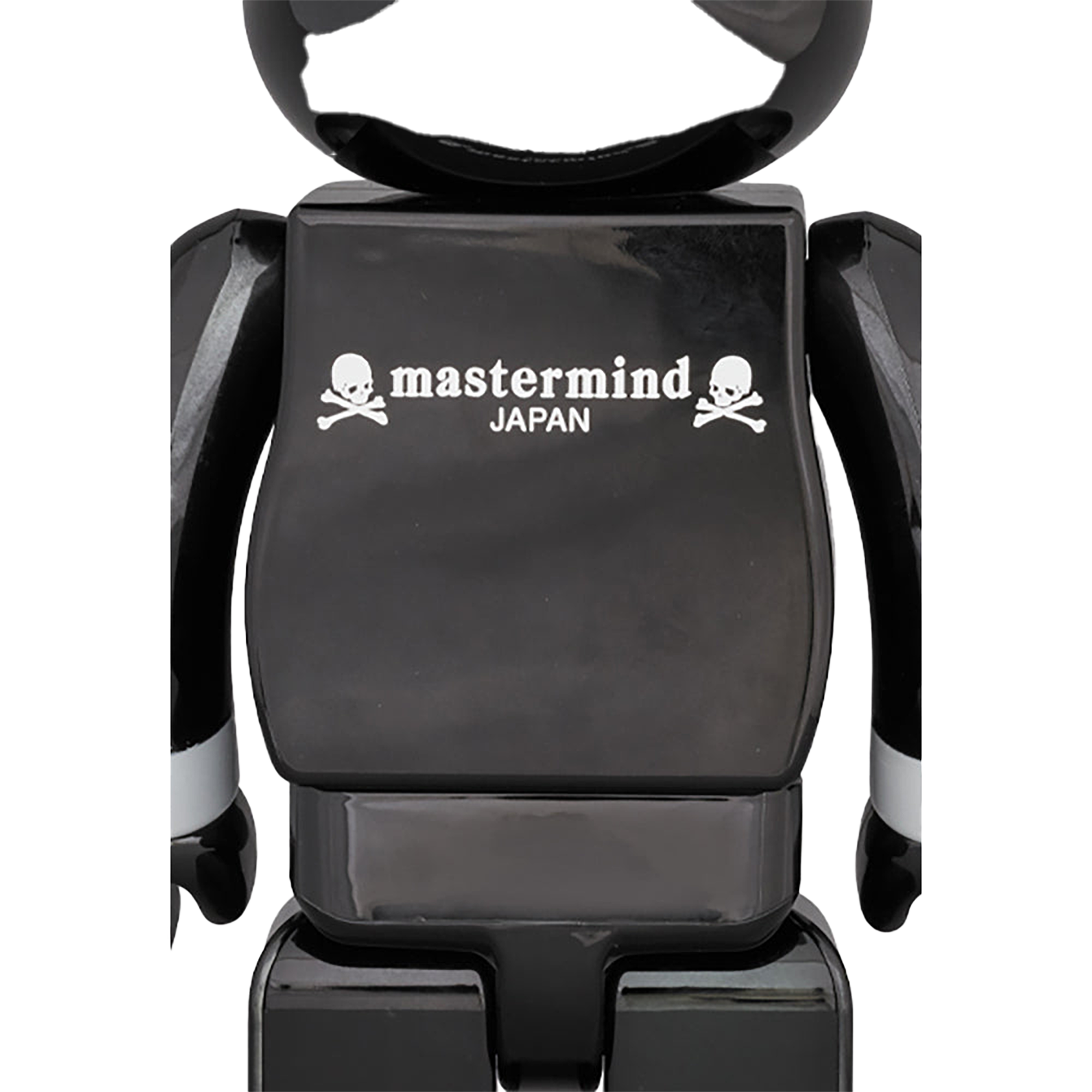 BE@RBRICK mastermind JAPAN BLACK CHROME Ver. 100％ & 400％