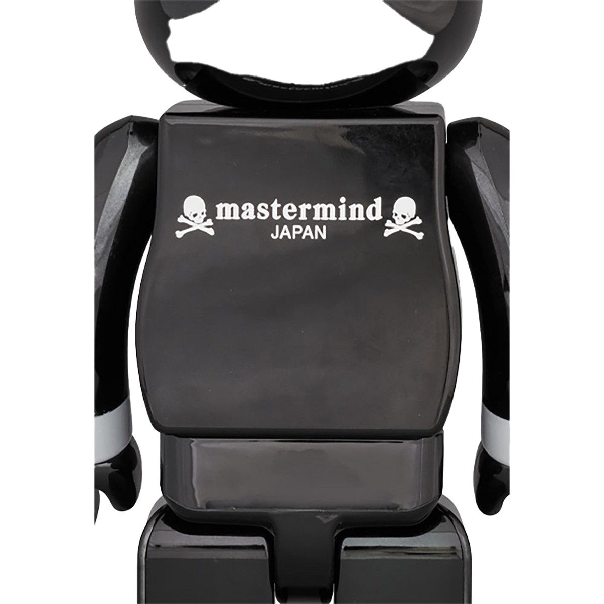 BE@RBRICK mastermind JAPAN BLACK CHROME Ver. 100％ & 400％