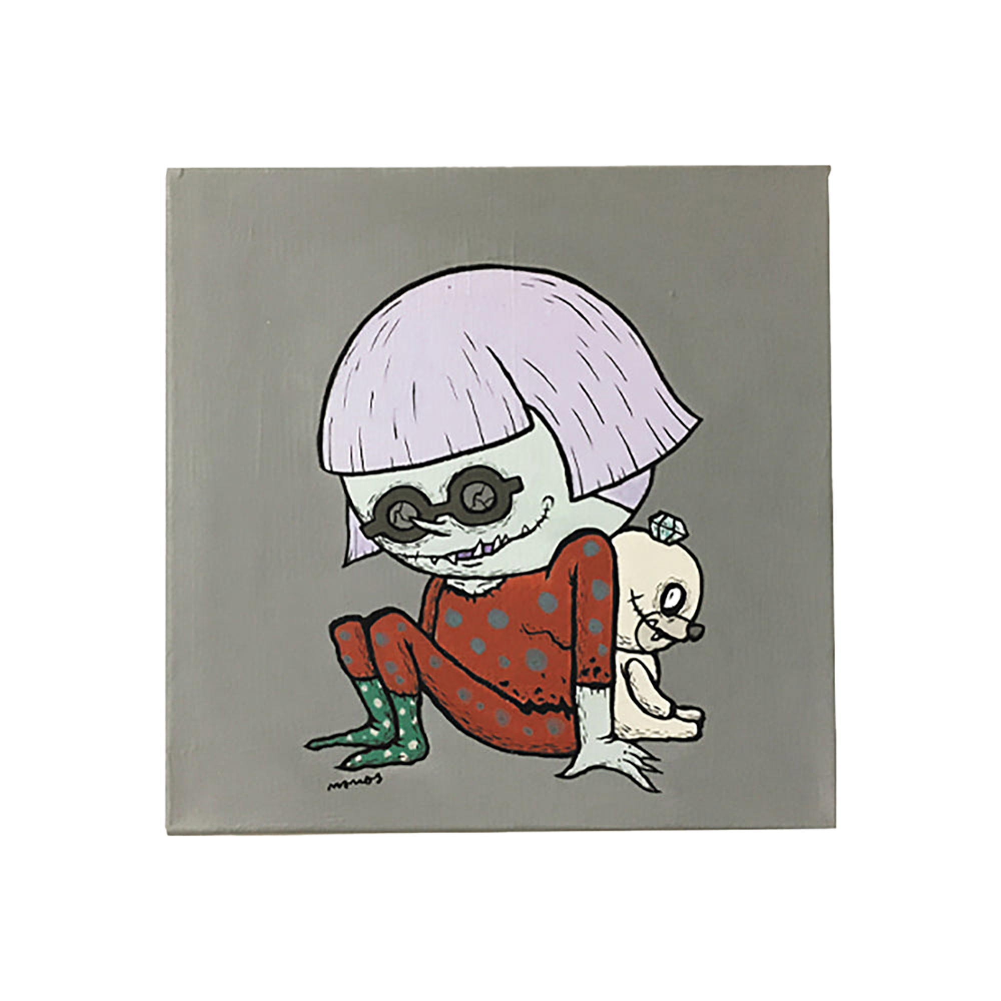 LONELY GIRL 「like a jokes nightmare.」 「Fun alone.」 「tiny dream.」 「l o l.」 「scared?」