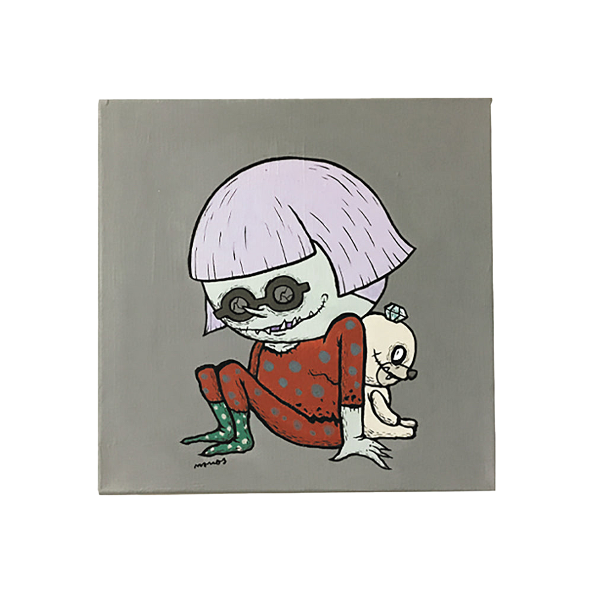 LONELY GIRL 「like a jokes nightmare.」 「Fun alone.」 「tiny dream.」 「l o l.」 「scared?」