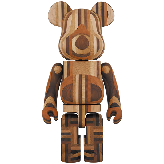 BE@RBRICK Karimoku Parquet 1000%
